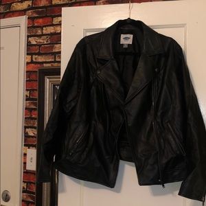 Old Navy Leather Jacket